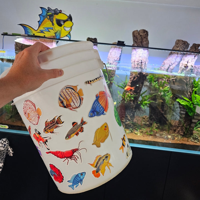 5 Gal. Bucket Sticker Pack - (50 Stickers)