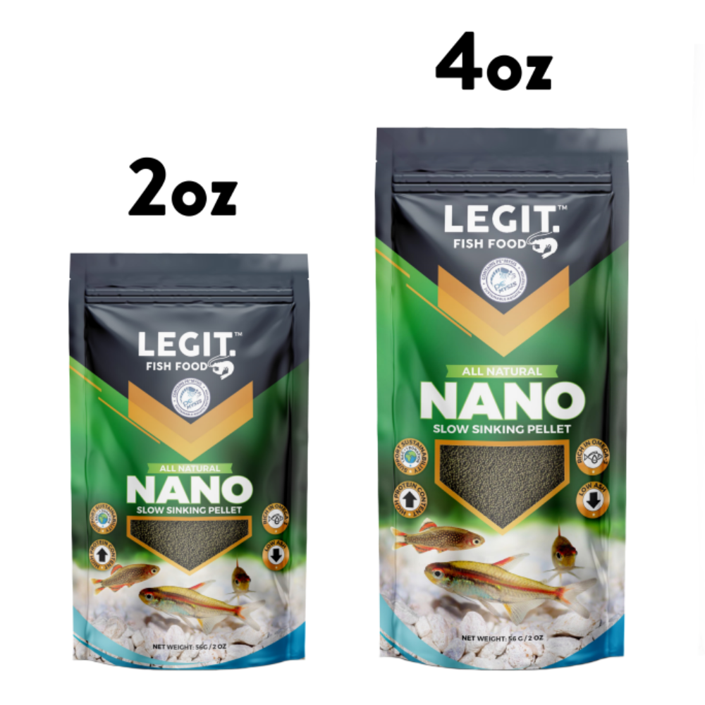 LEGIT. Fish Food Nano Pellets