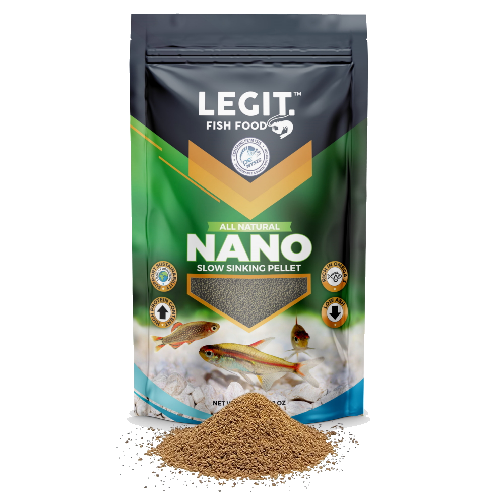 LEGIT. Fish Food Nano Pellets