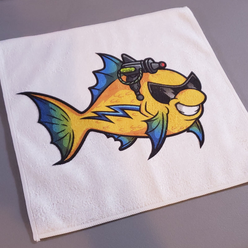 Micro Fiber Aquarium Cloth w/FREE Holographic Wild Betta Sticker - AQUAPROS