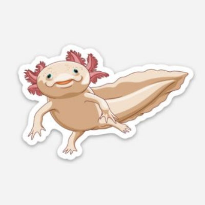 Axolotl Sticker