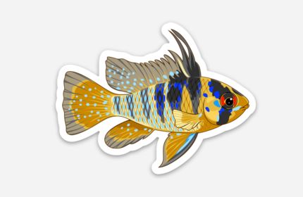 German Blue Ram Sticker/Magnet/Cling - AQUAPROS