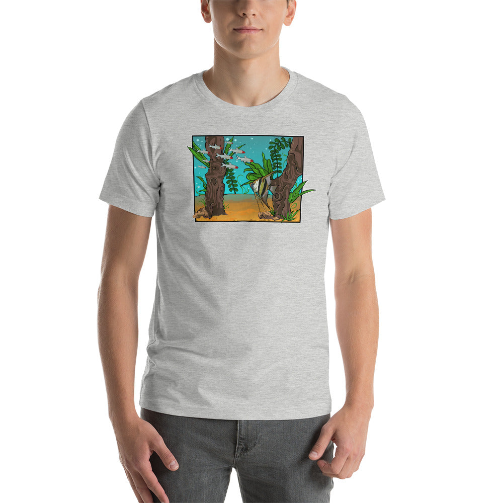 Amazon Tank Short-Sleeve Unisex T-Shirt - AQUAPROS