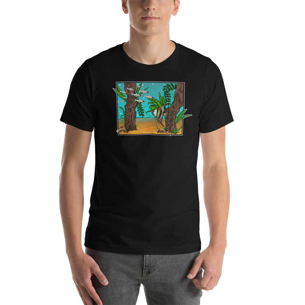 Amazon Tank Short-Sleeve Unisex T-Shirt - AQUAPROS