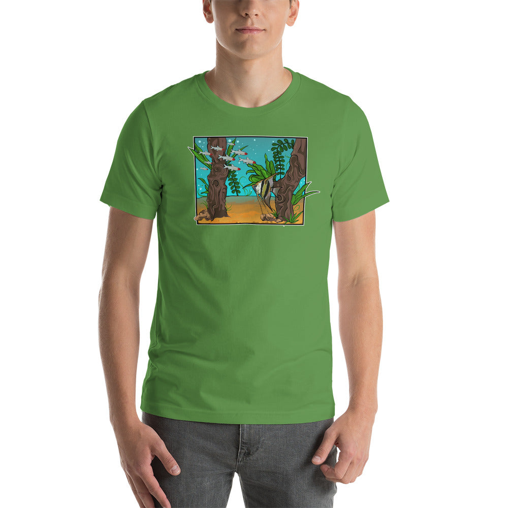 Amazon Tank Short-Sleeve Unisex T-Shirt - AQUAPROS