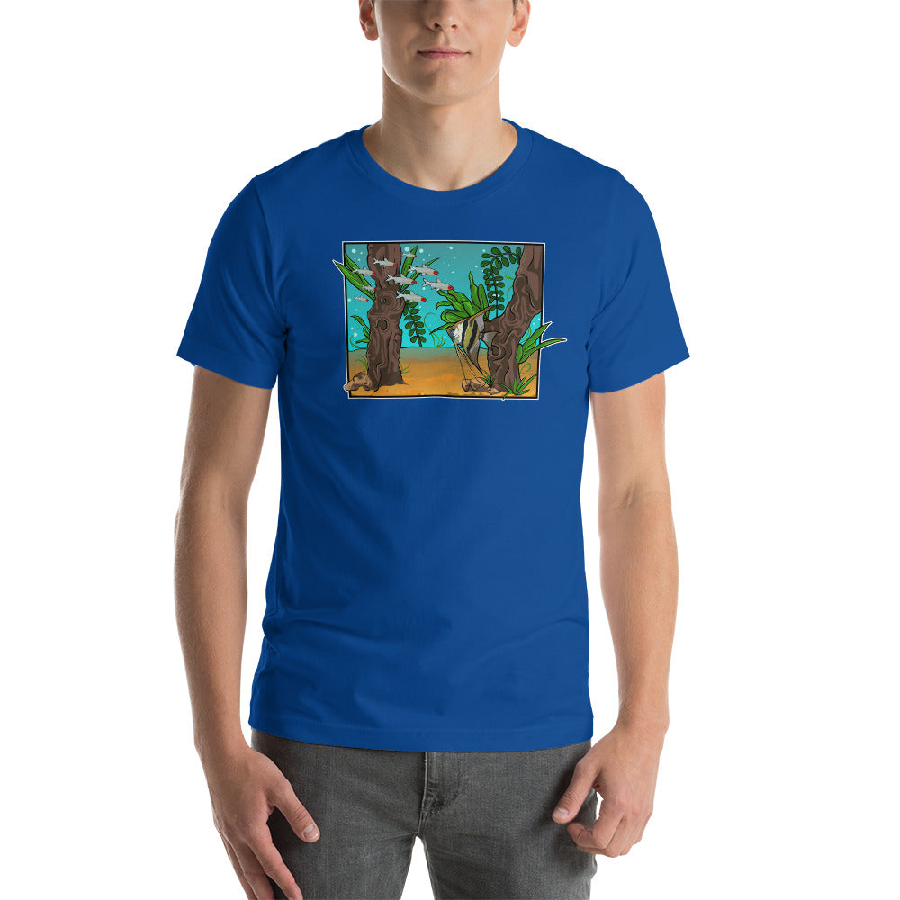Amazon Tank Short-Sleeve Unisex T-Shirt - AQUAPROS