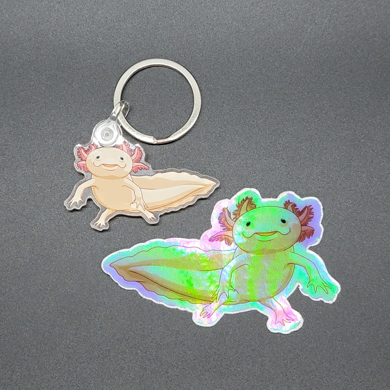 Aquarium Fish Keychains W/ Free Holographic Stickers - AQUAPROS