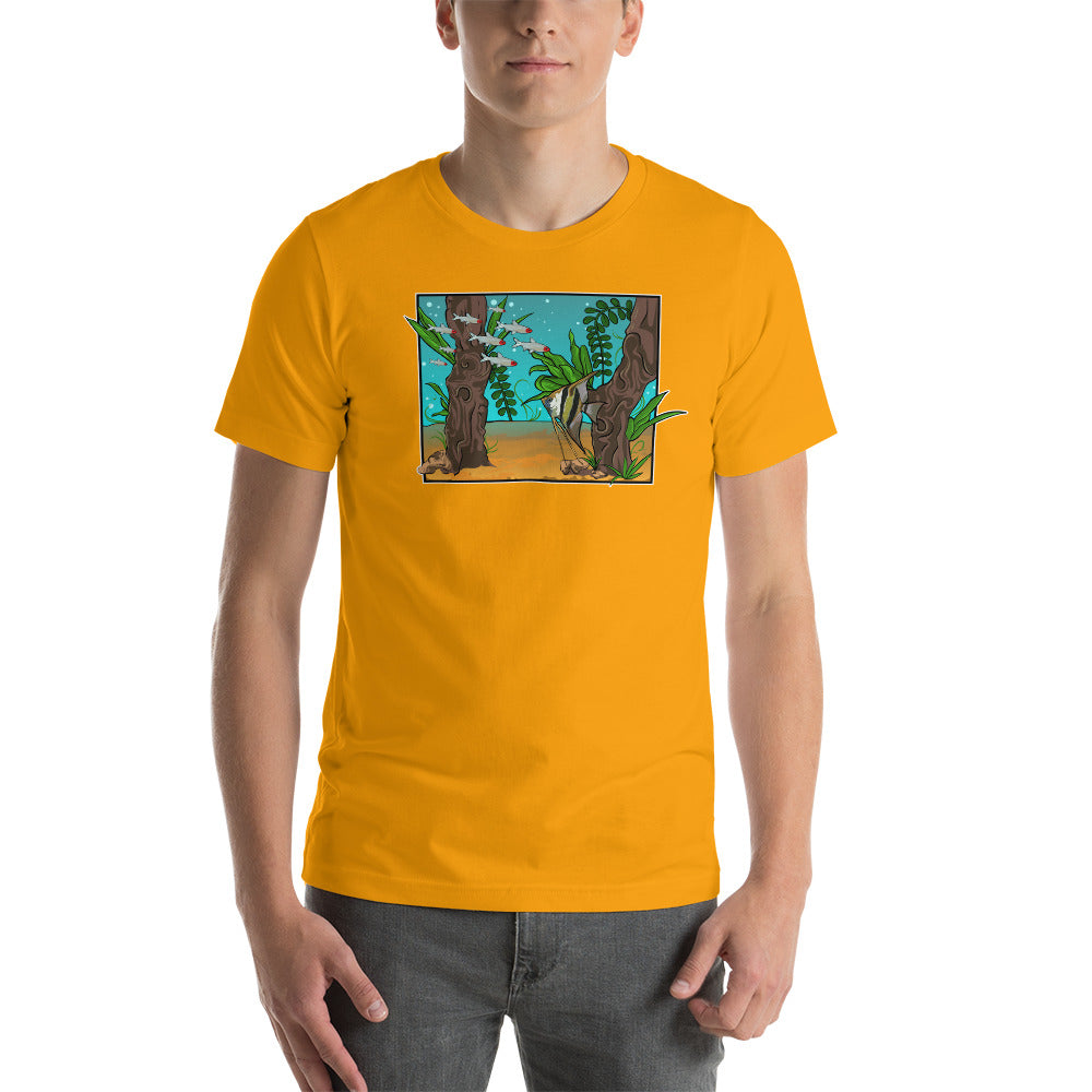 Amazon Tank Short-Sleeve Unisex T-Shirt - AQUAPROS